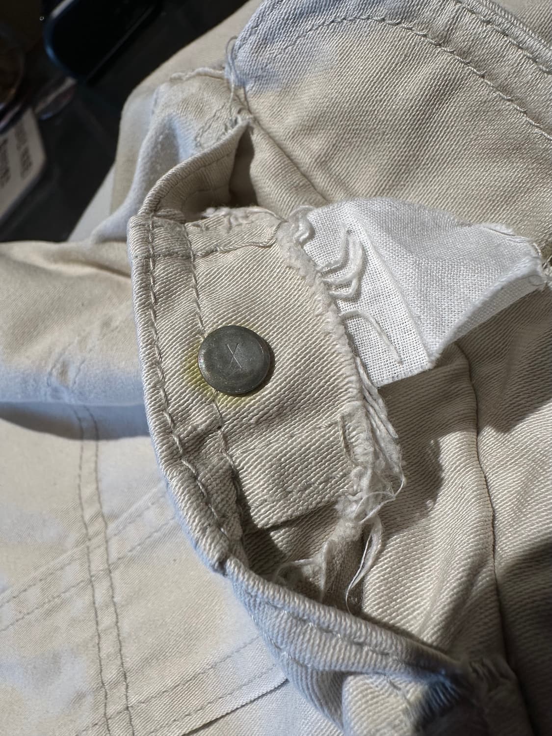 60s USA LEE 100-J 빈티지 리 화이트 웨스터너 자켓 상품이미지7