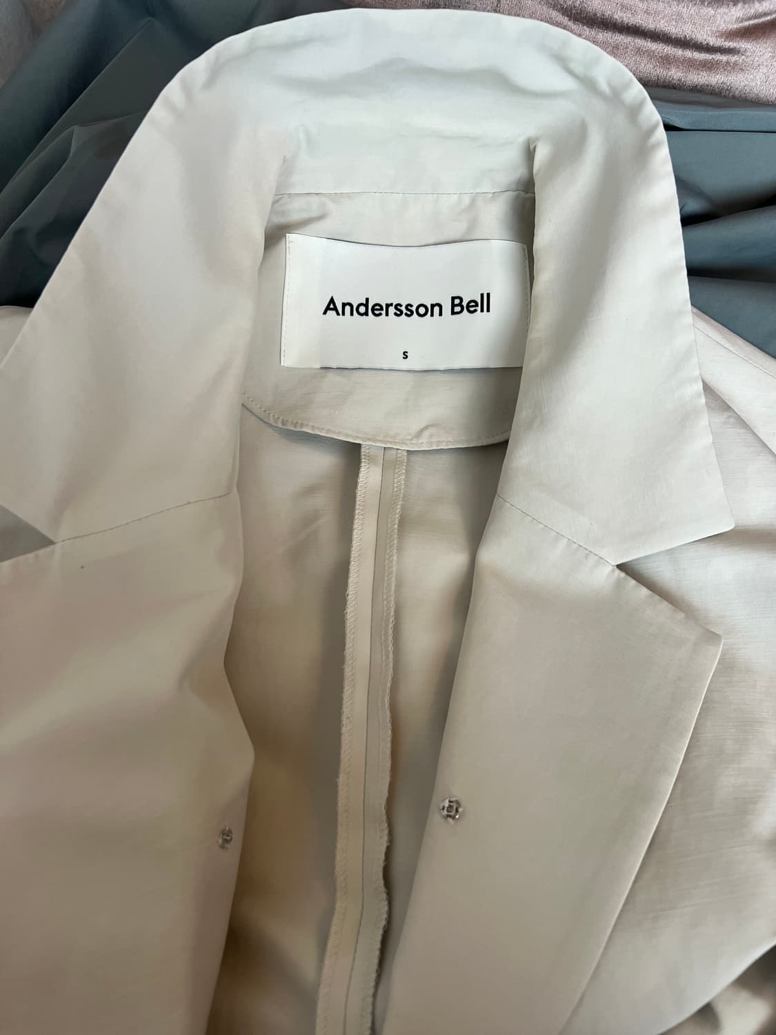 앤더슨벨 여성 카키베이지 벨티드원피스 반팔원피스  상품이미지4