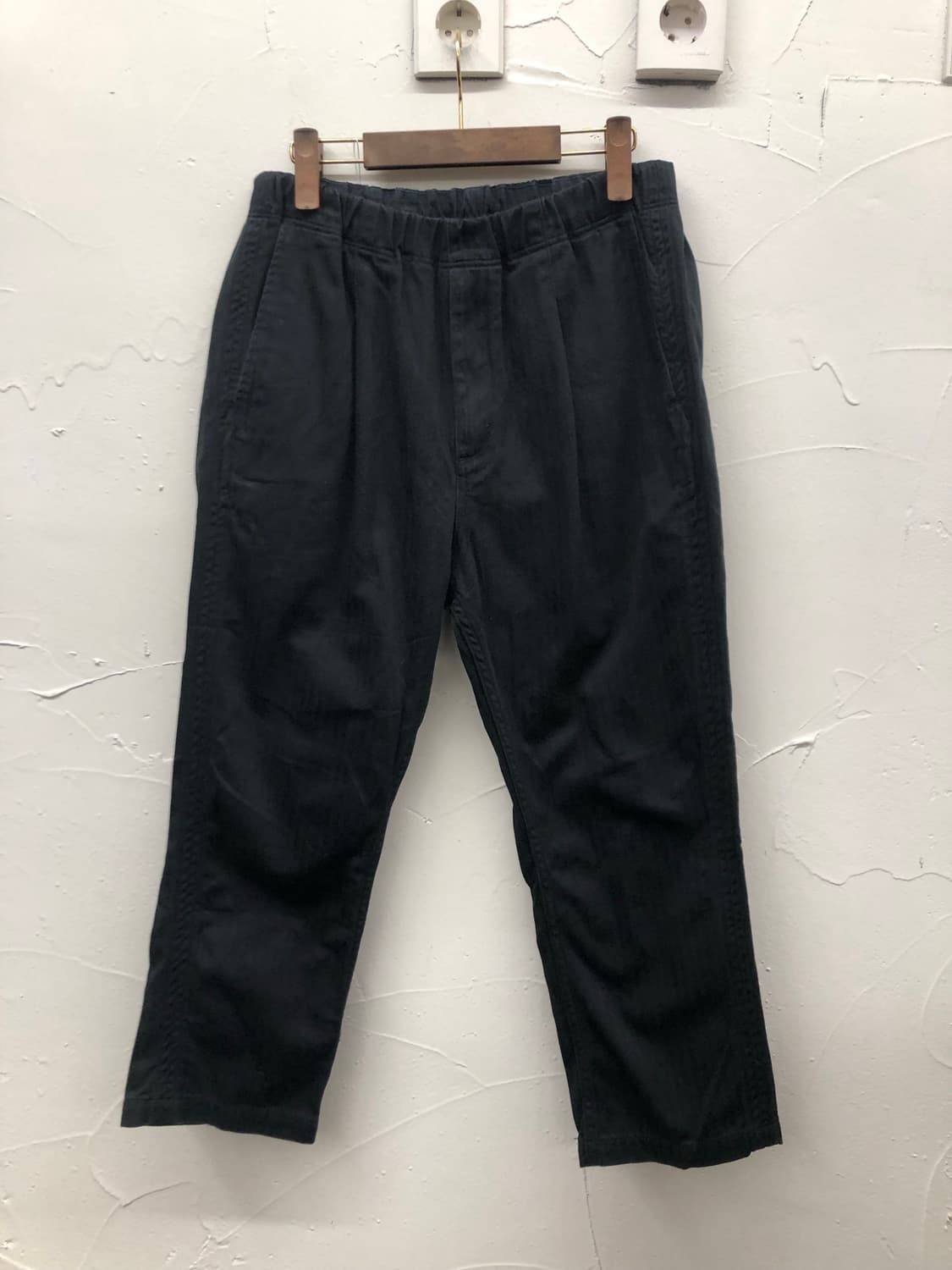 논네이티브 스트라이프 밴딩 코튼 팬츠 상품이미지1