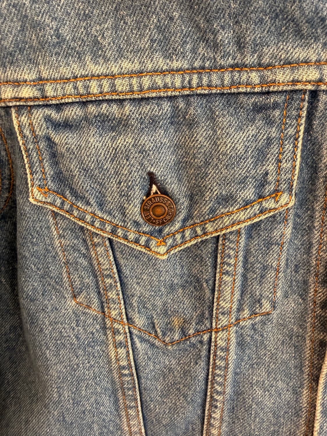 90s 리바이스 데님 트러커 자켓 상품이미지4