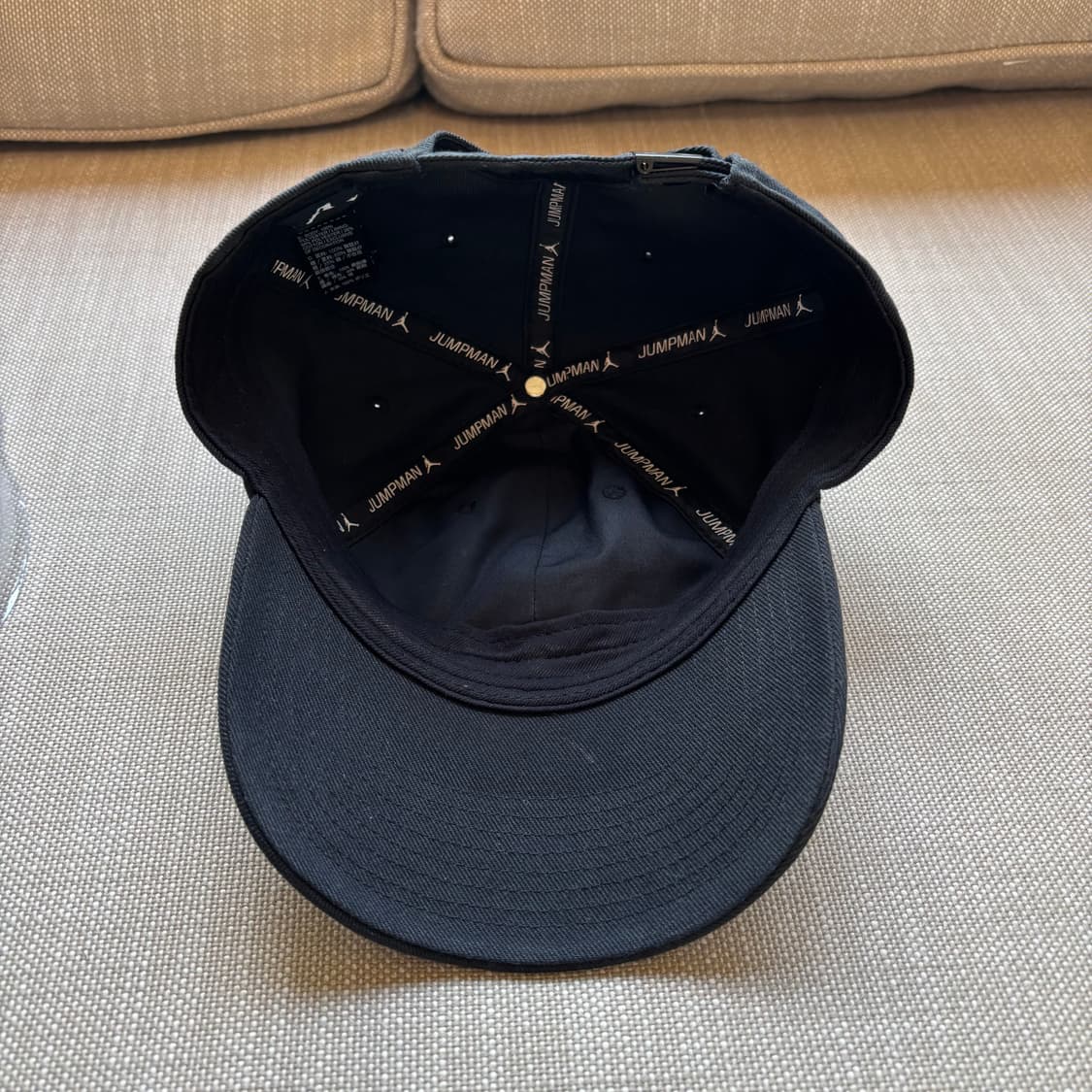나이키 조던 클래식 점프맨 올블랙 프로 볼캡 상품이미지8