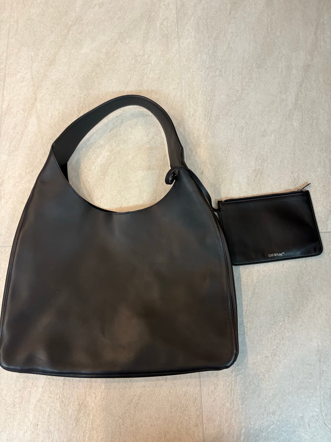 오프화이트 메트로폴리탄 호보백 (더스트백/개런티) 상품이미지2