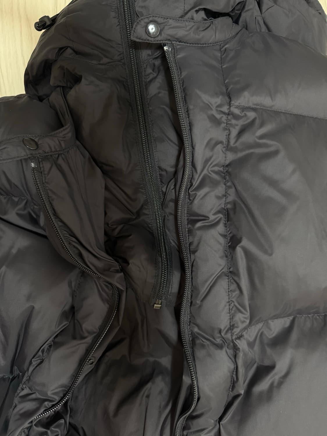 ÈÈ Down PARKA BLACK SIZE: M 상품이미지5