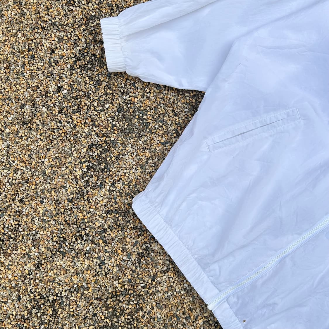 나이키(NIKE) 빅스우시 화이트 에센셜 우븐 바람막이 상품이미지3