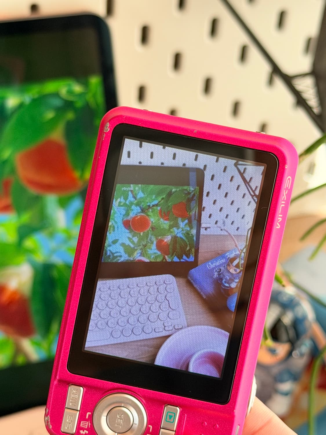 💖카리나 최예나 토모토모픽 💖카시오 엑슬림 EX-Z80 핑크 디카 상품이미지9