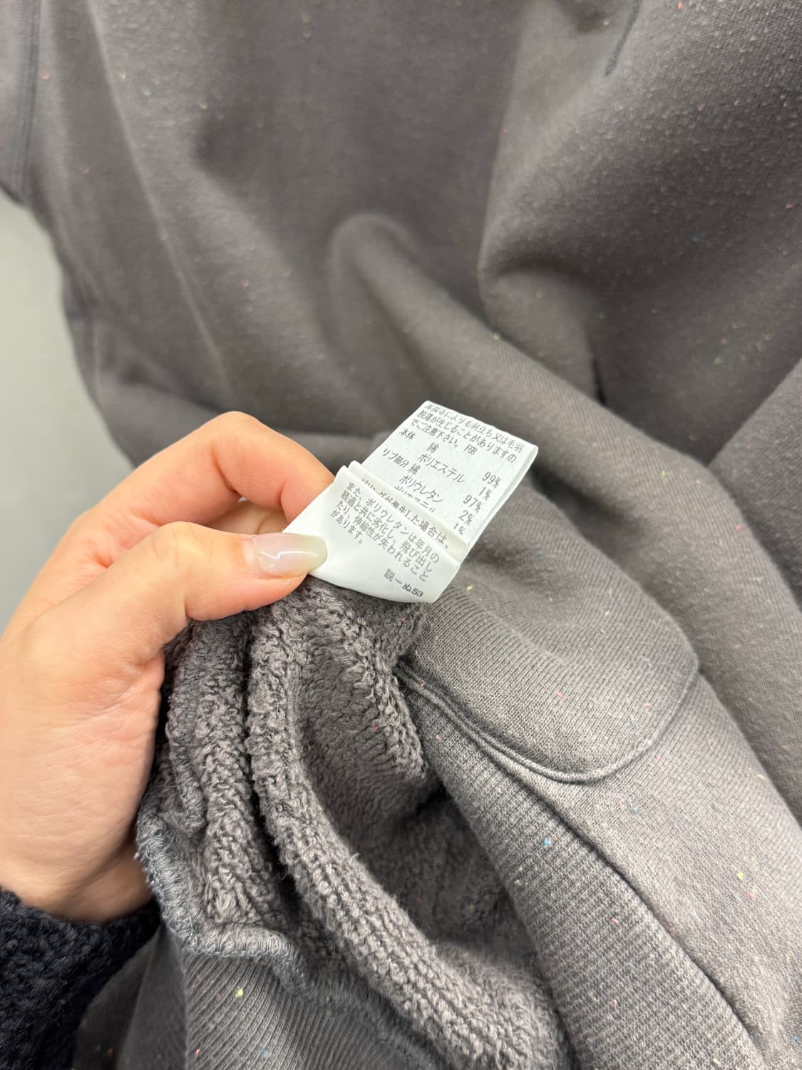 빈티지 버버리 블루라벨 오프숄더 맨투맨 38 상품이미지8