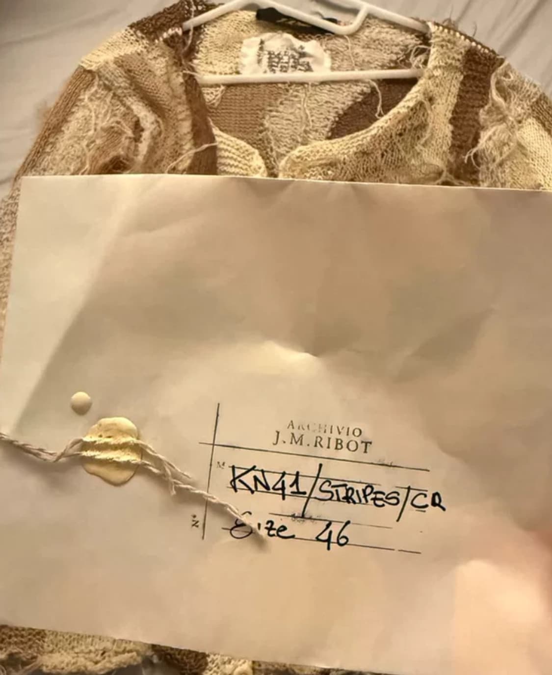 Archivio jm ribot 가디건 46사이즈 상품이미지2