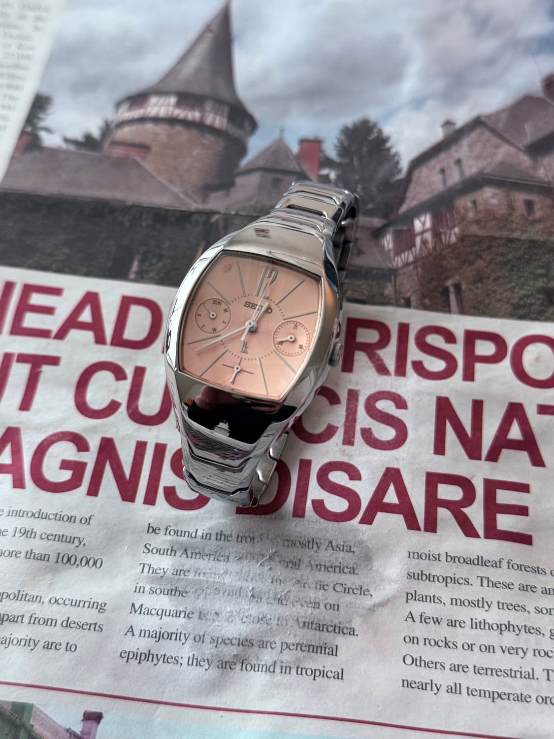 세이코 Seiko 루키아 토노 멀티펑션 복숭아 상품이미지2