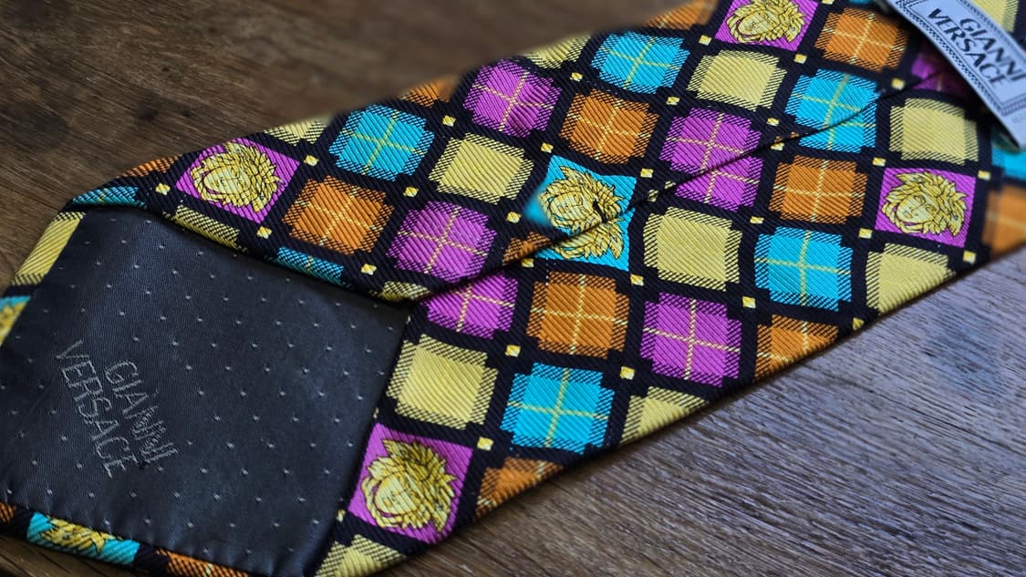 베르사체 빈티지 넥타이 상품이미지2