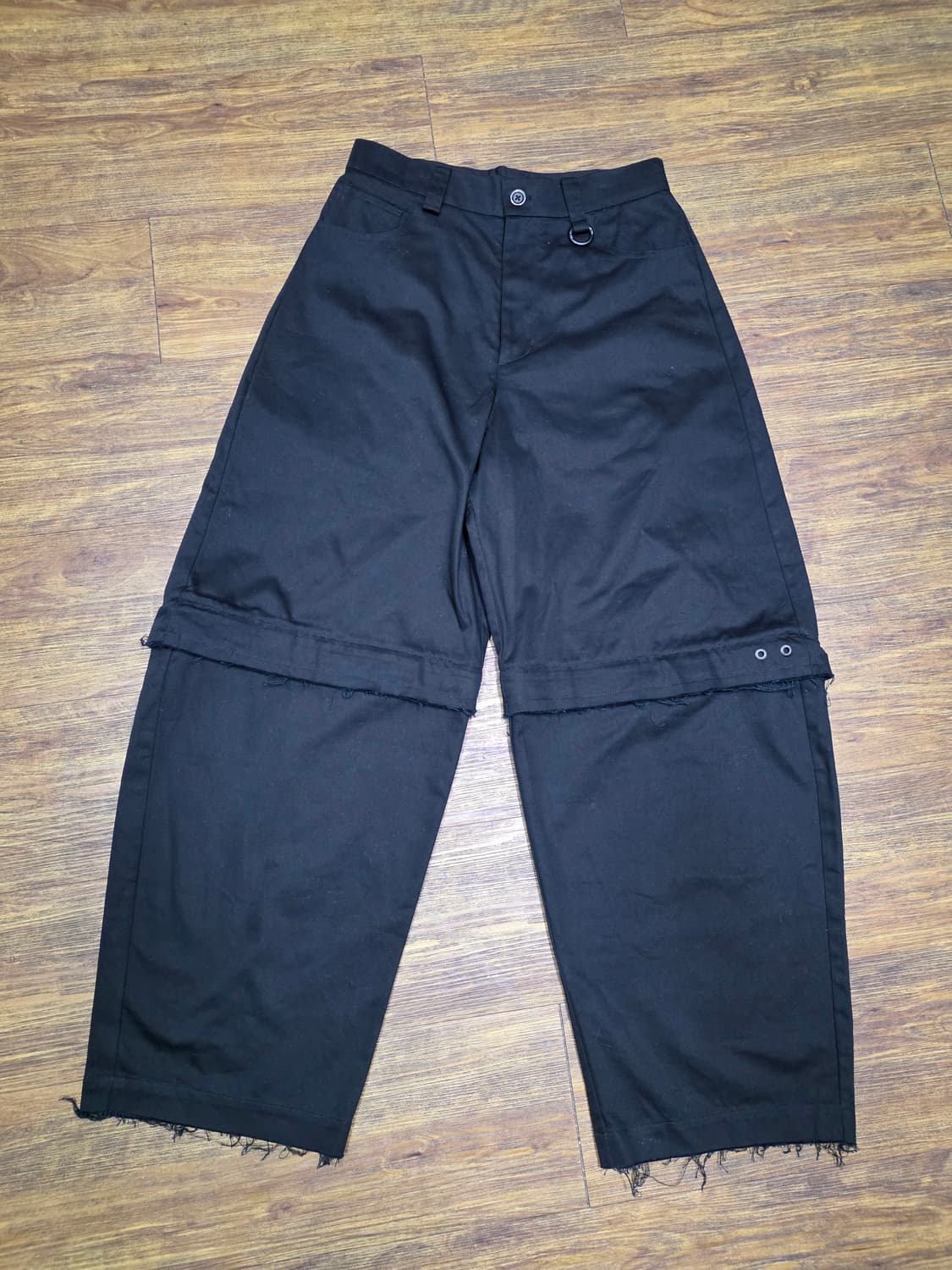 TEAM WANG design 디태처블 블랙 팬츠 상품이미지4