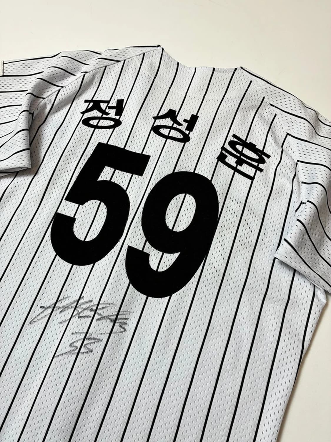 LG 트윈스 정성훈 싸인 선수 반팔 유니폼 PN9064 상품이미지2