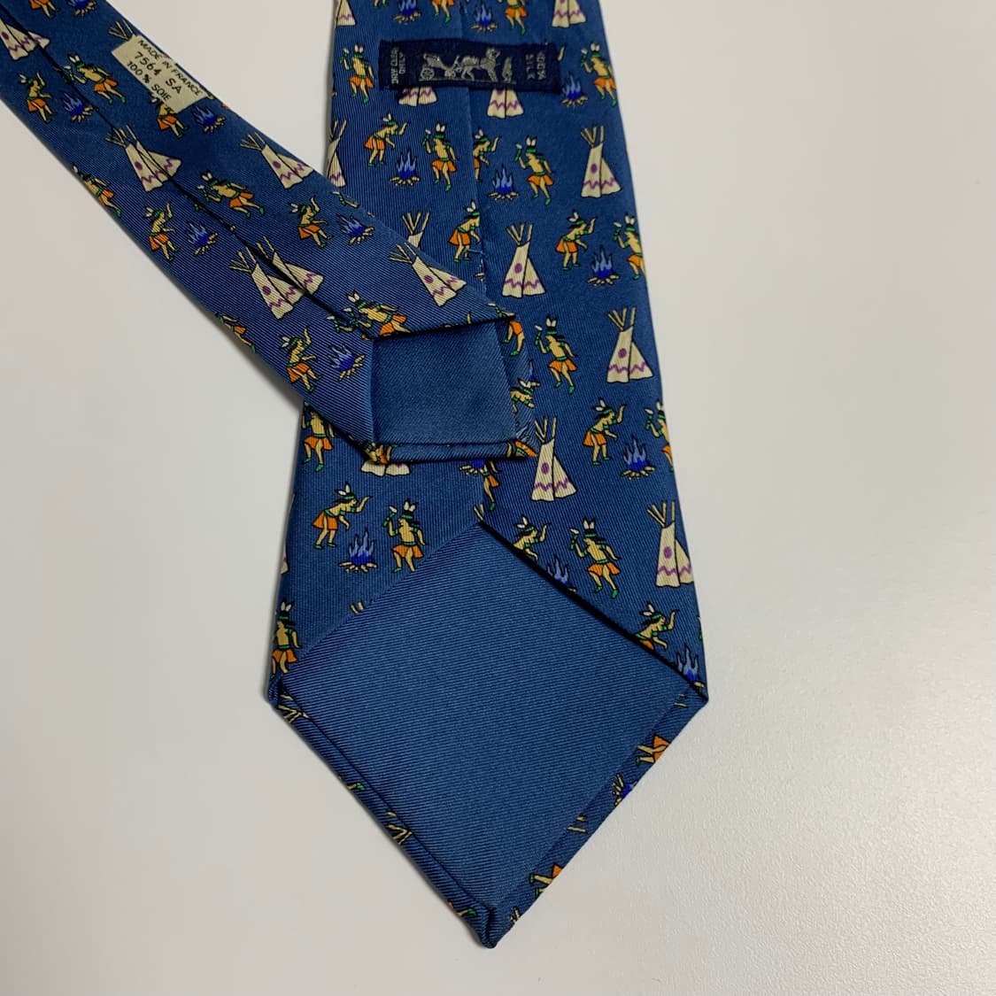 에르메스(HERMES) 명품 결혼식넥타이 A+등급 9cm 상품이미지6