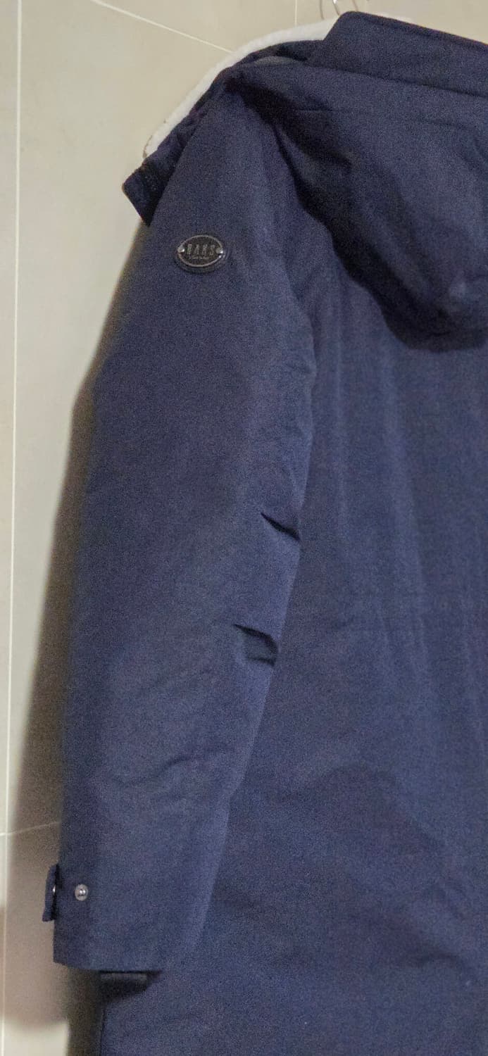 95) DAKS 닥스 골프 다운 롱패딩 골프웨어 네이비 택포 상품이미지6