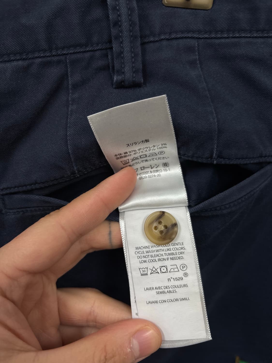 폴로랄프로렌 치노 쇼츠 상품이미지4