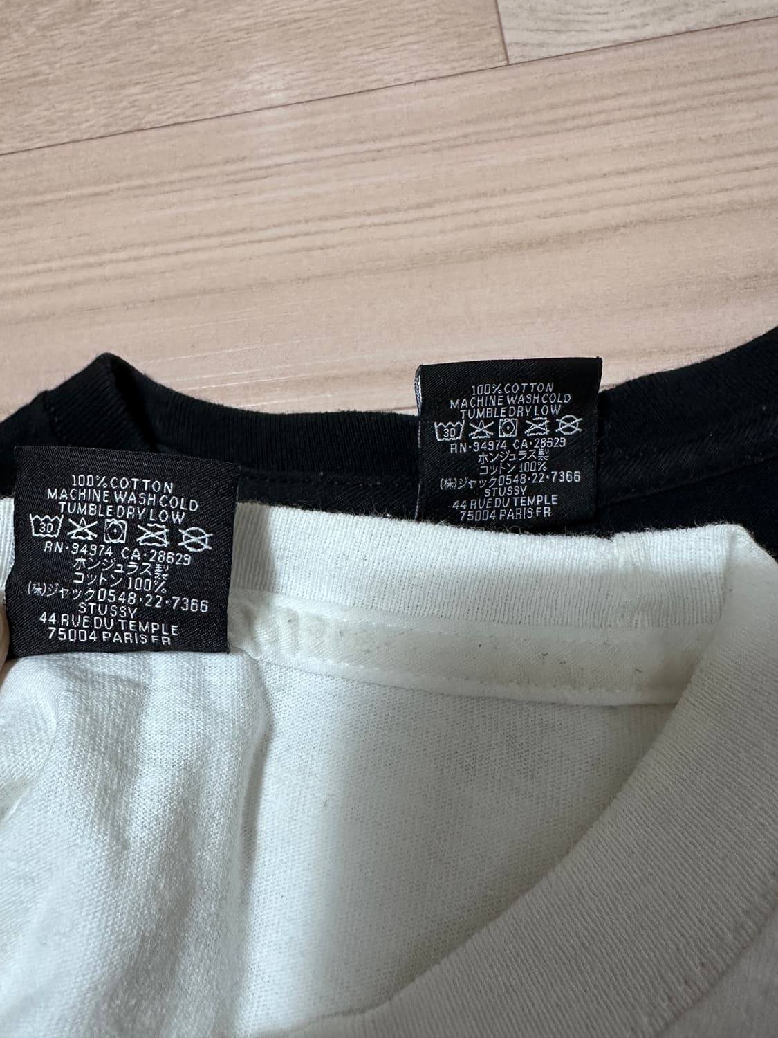 [L]스투시 레이디 버그 티셔츠 블랙 상품이미지5