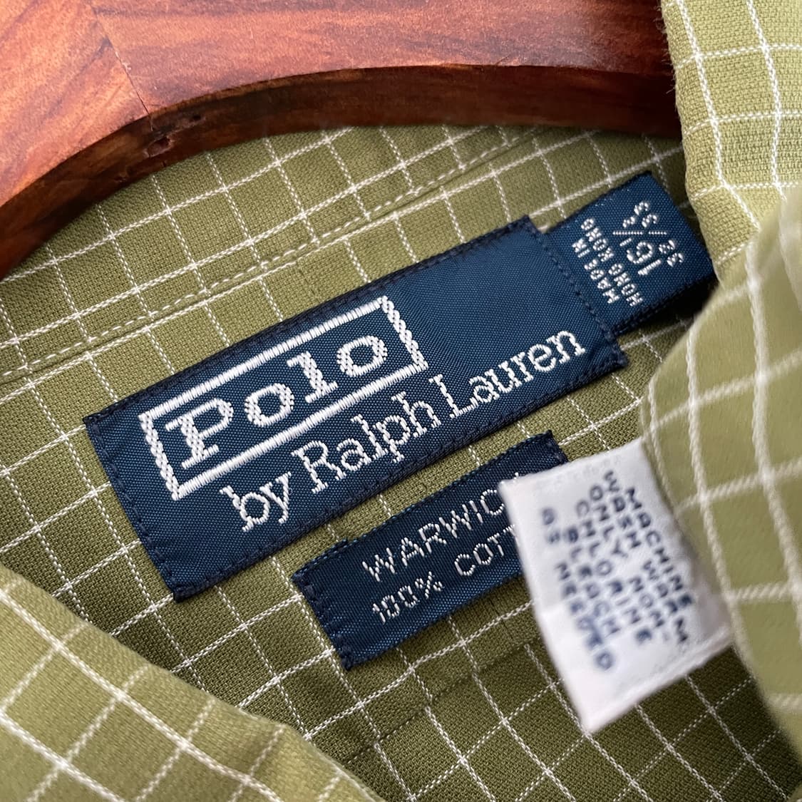 폴로 랄프로렌 체크 셔츠 상품이미지5