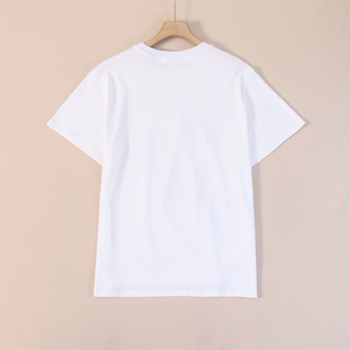 막스마라 리본 프린팅 여성복 면라운드 반팔티 상품이미지6