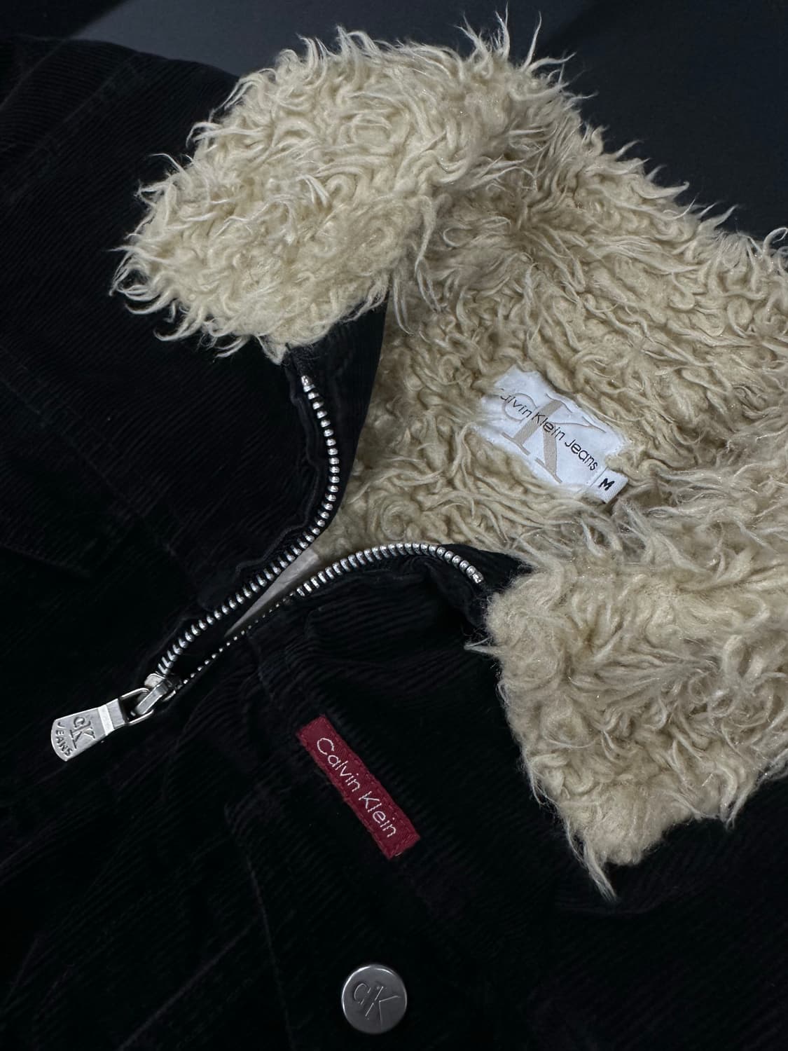 캘빈 클라인 블랙 코듀로이 자켓 상품이미지4