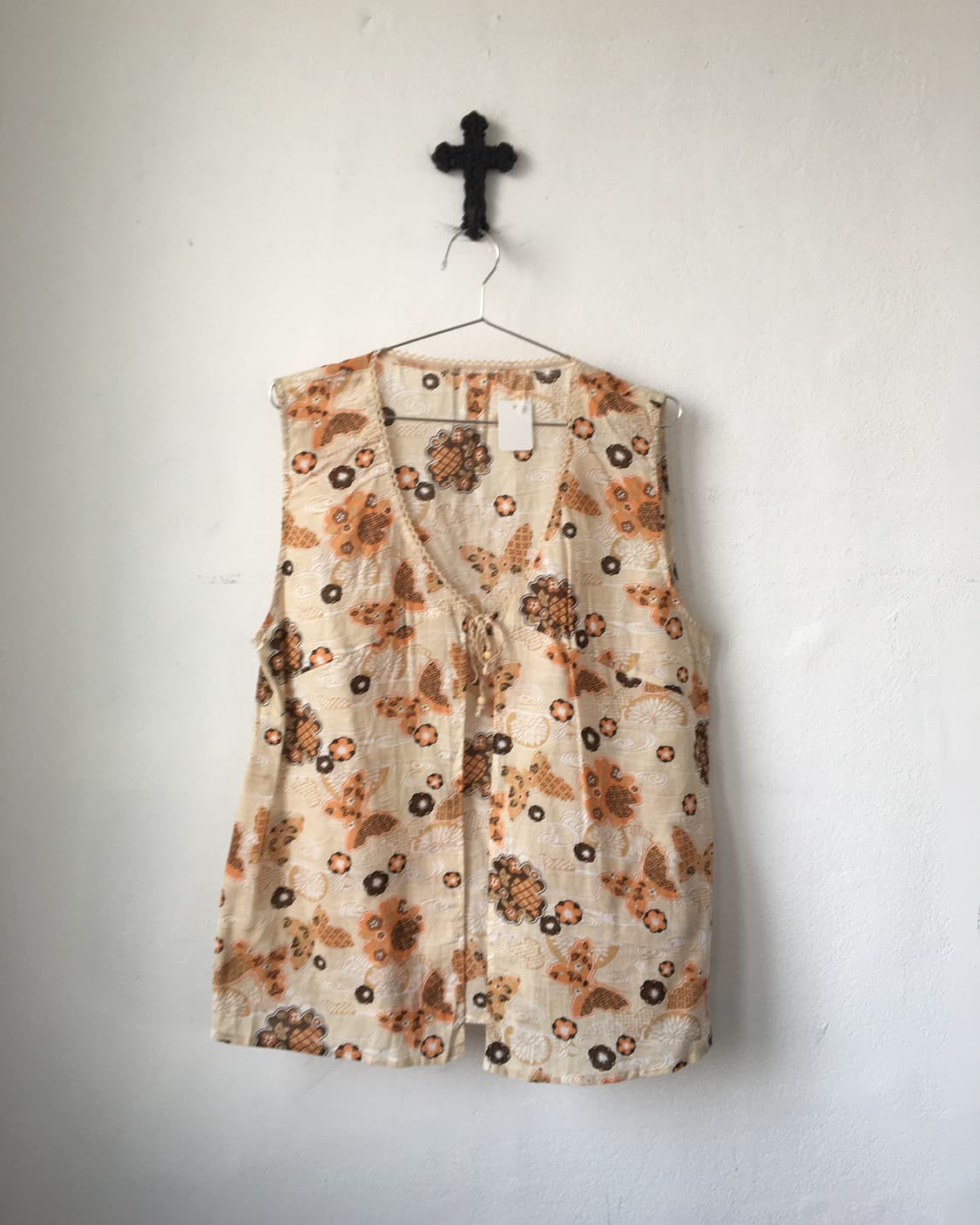 Butterfly pattern sleeveless 상품이미지2