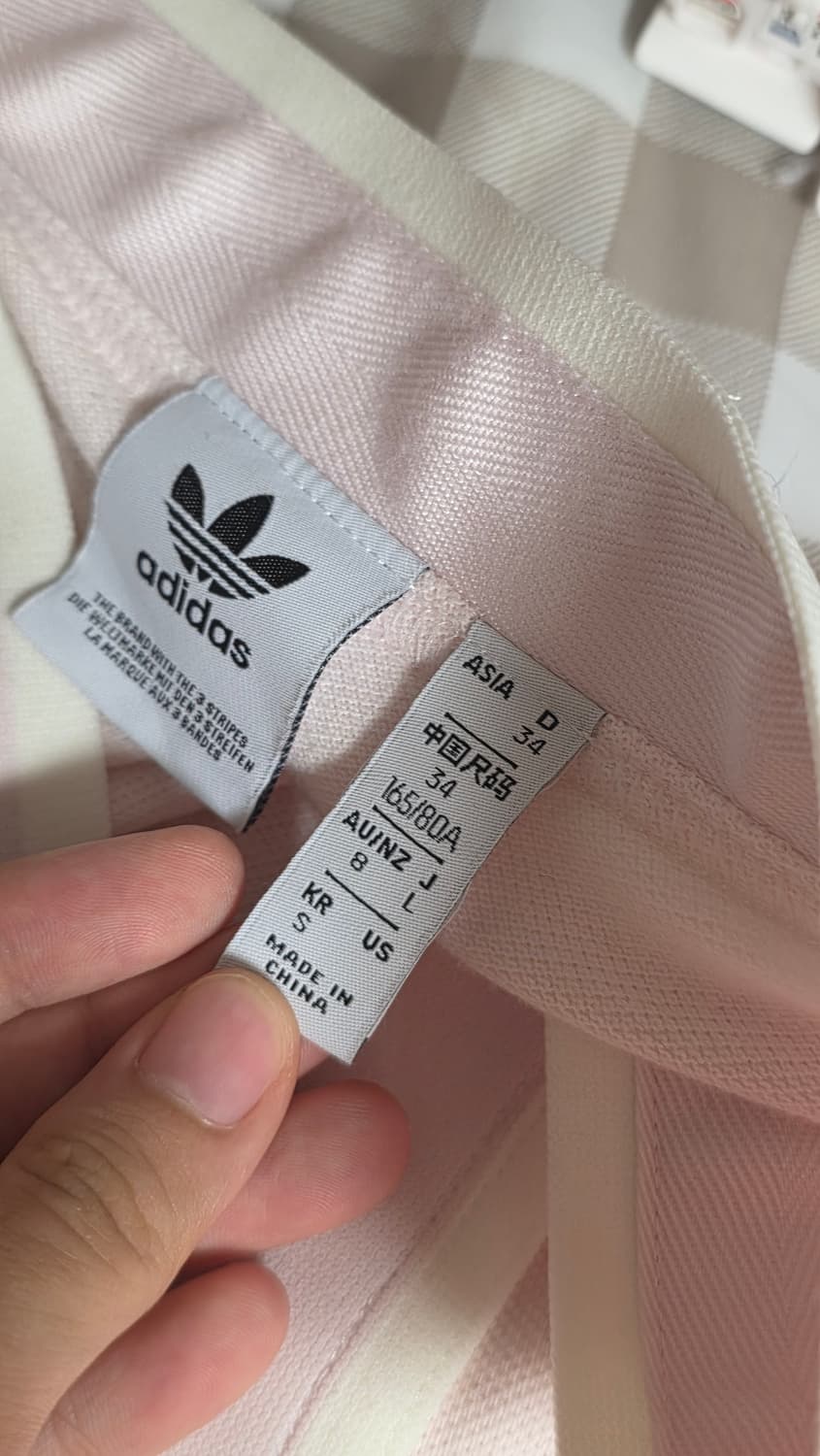 아디다스 연핑크 가디건 L 상품이미지6