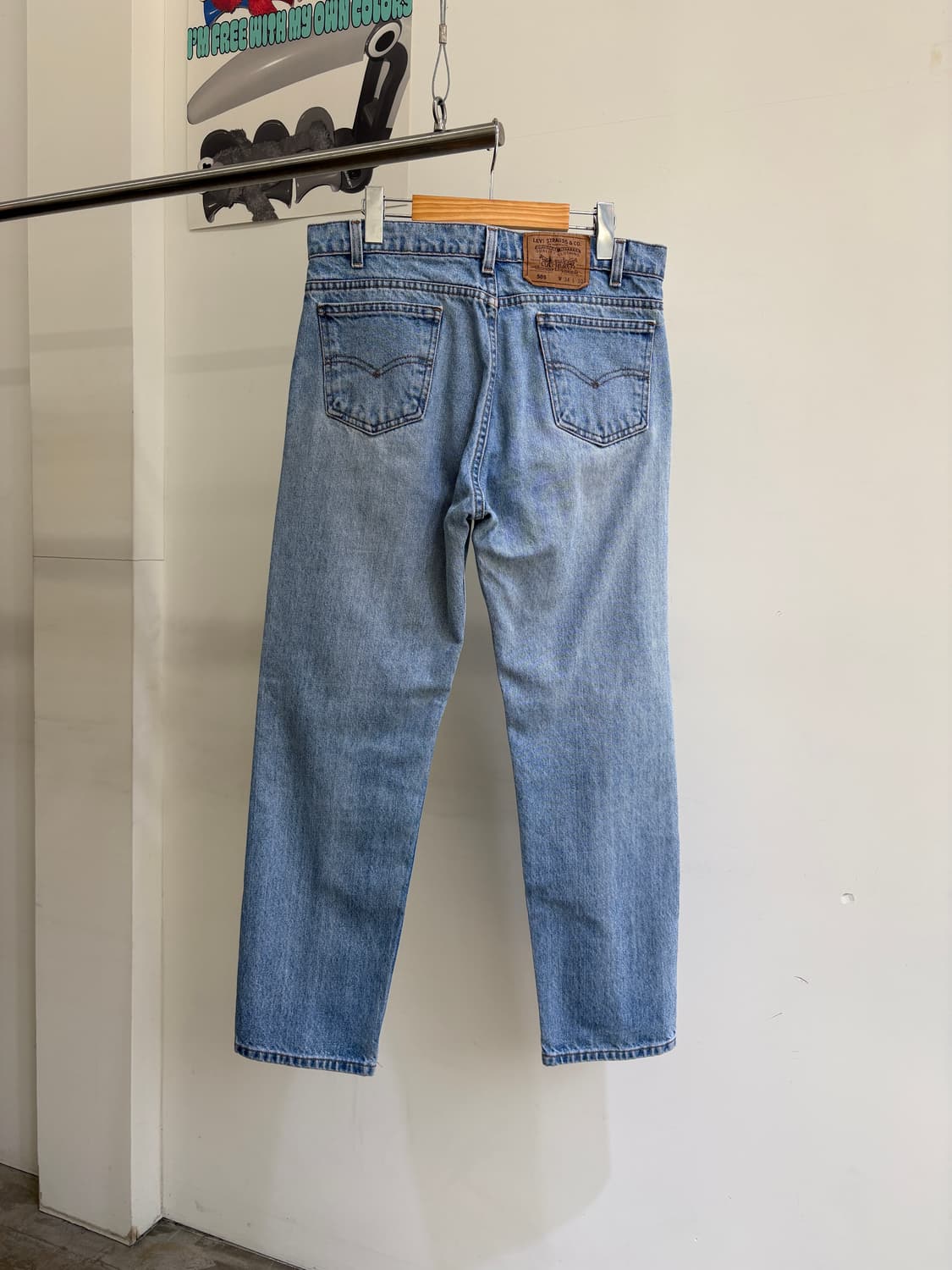 90's LEVIS 505 (Made in USA) 데님팬츠 상품이미지5