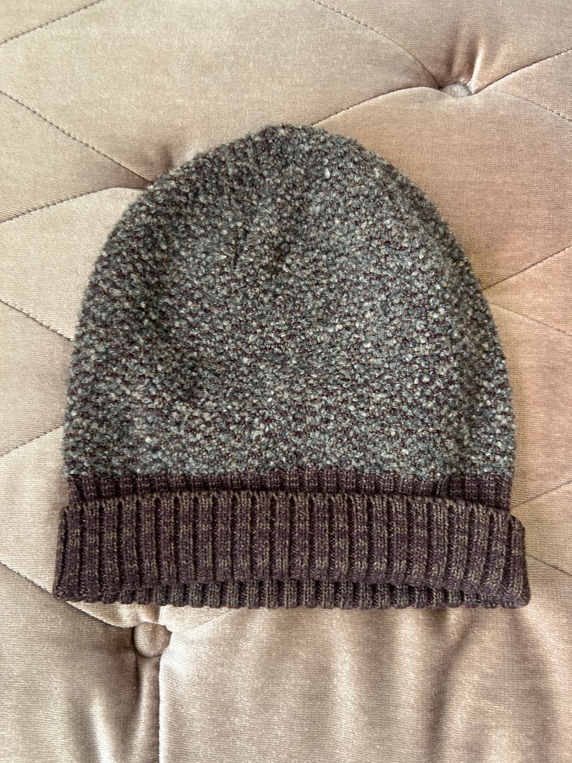 휴리나 FURINA  브라운 울니트모자 니트비니 상품이미지2