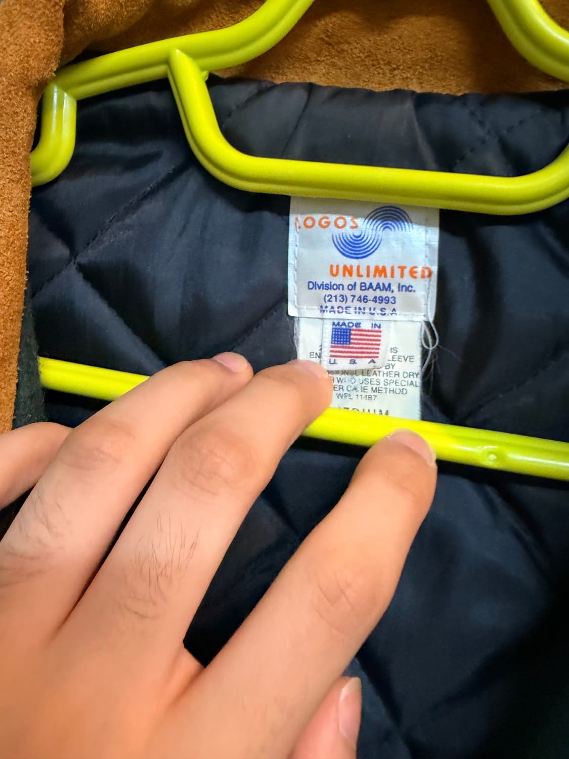 미국 빈티지 울 레더 바시티 M 상품이미지2