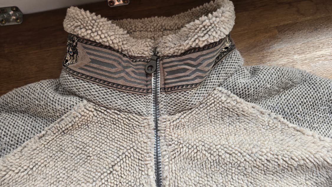 레어) USA 미국 빈티지 플리스 리리 지퍼 사용 Made In USA 상품이미지5