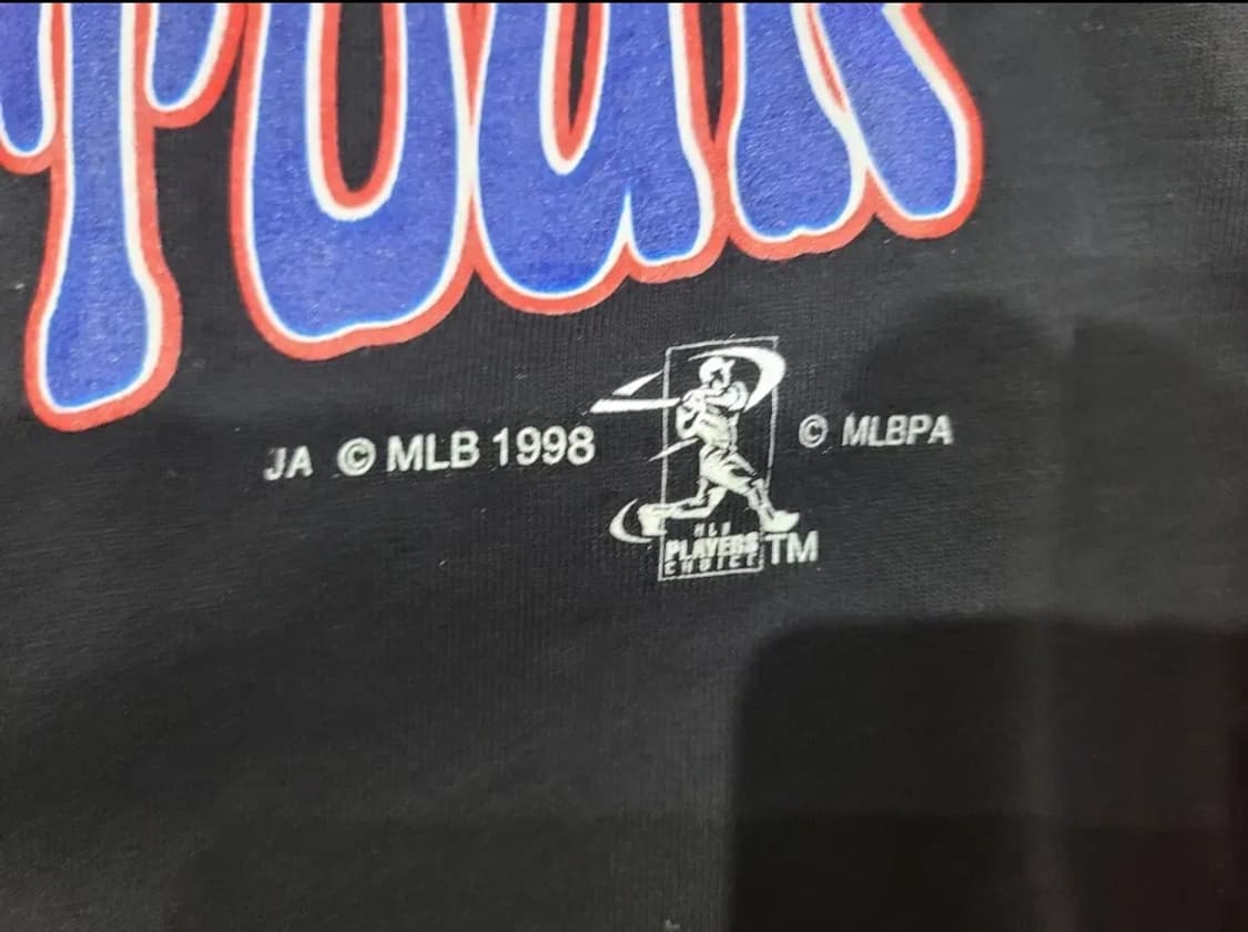 1998 세인트루이스 카디널스 마크맥과이어 홈런투어 빈티지티셔츠 상품이미지3