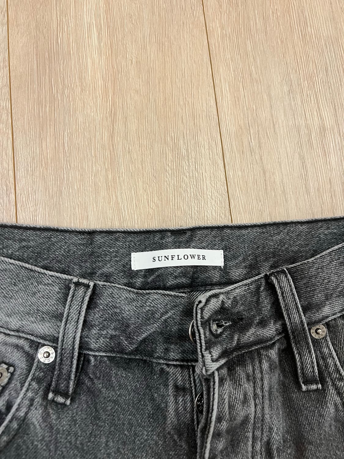 선플라워 와이드 트위스트 데님 30/32 상품이미지2