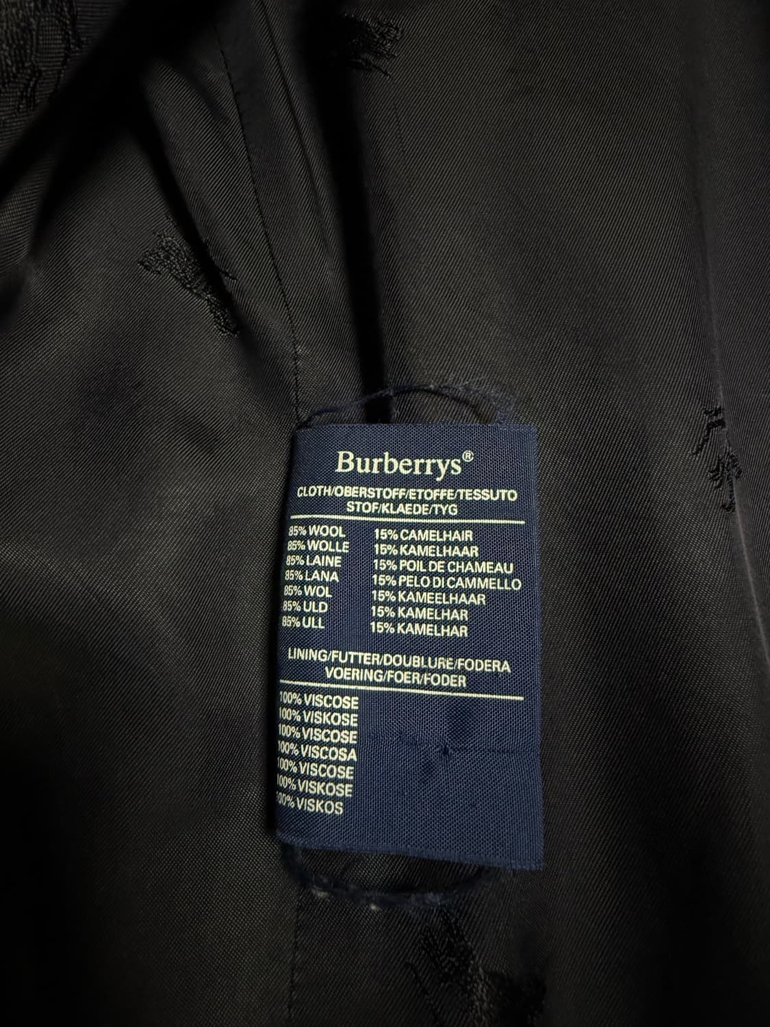 버버리 울캐시 트래블러 래글런 코트 상품이미지4