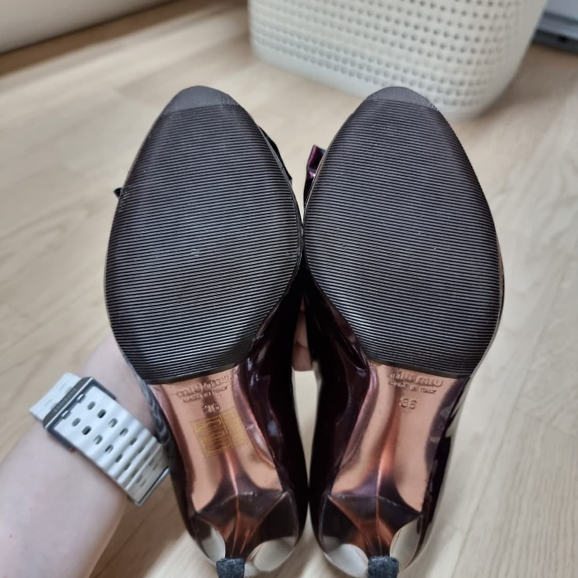 미우미우 miumiu 구두 하이힐 슈즈 (국내230/표기36) 상품이미지10