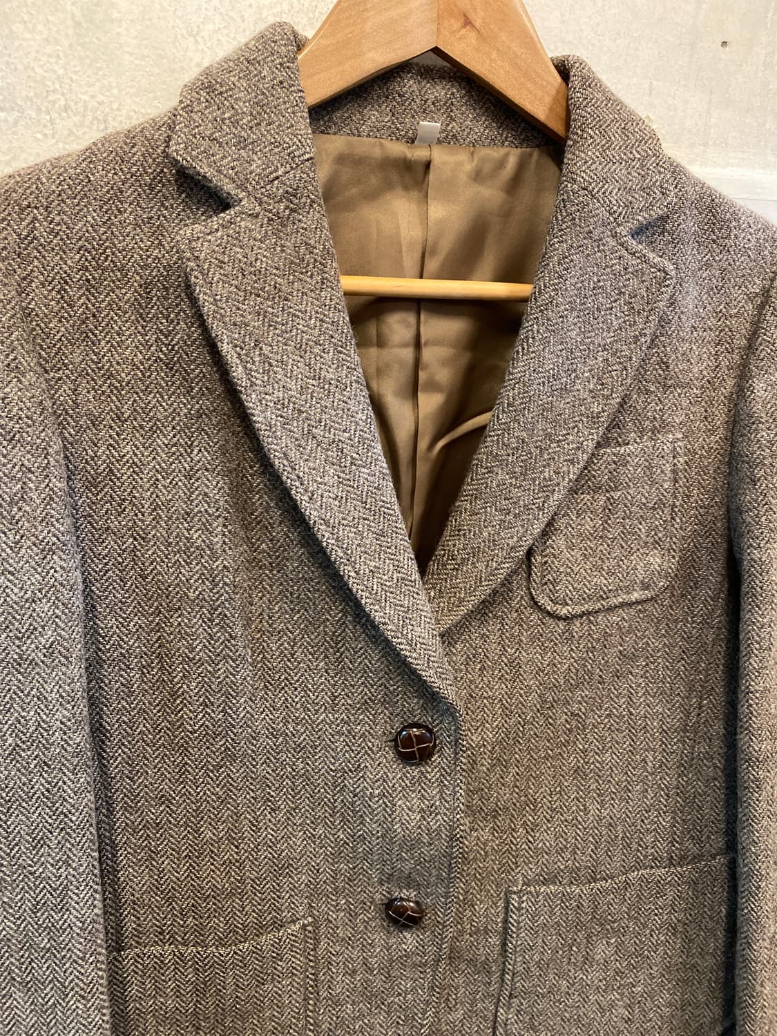 Muji 여성 헤링본 자켓 M 상품이미지2