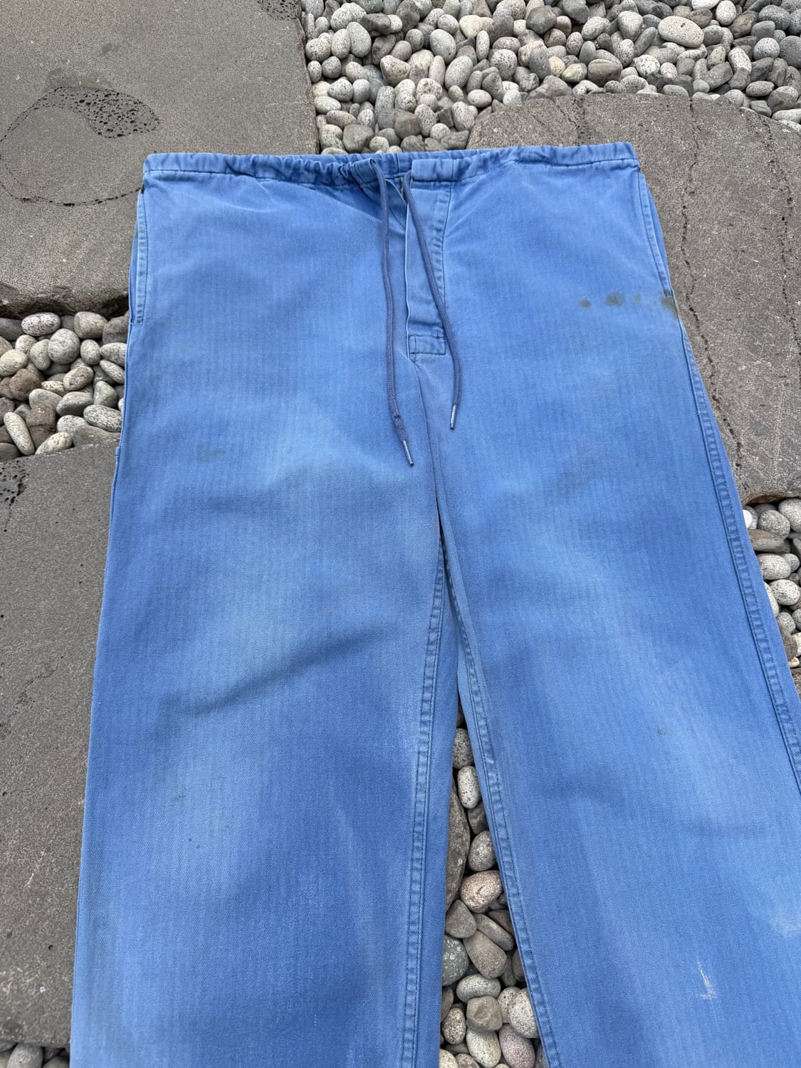 HARD FADED 70s HBT WASHED 헤링본트윌 프렌치워크팬츠 상품이미지5