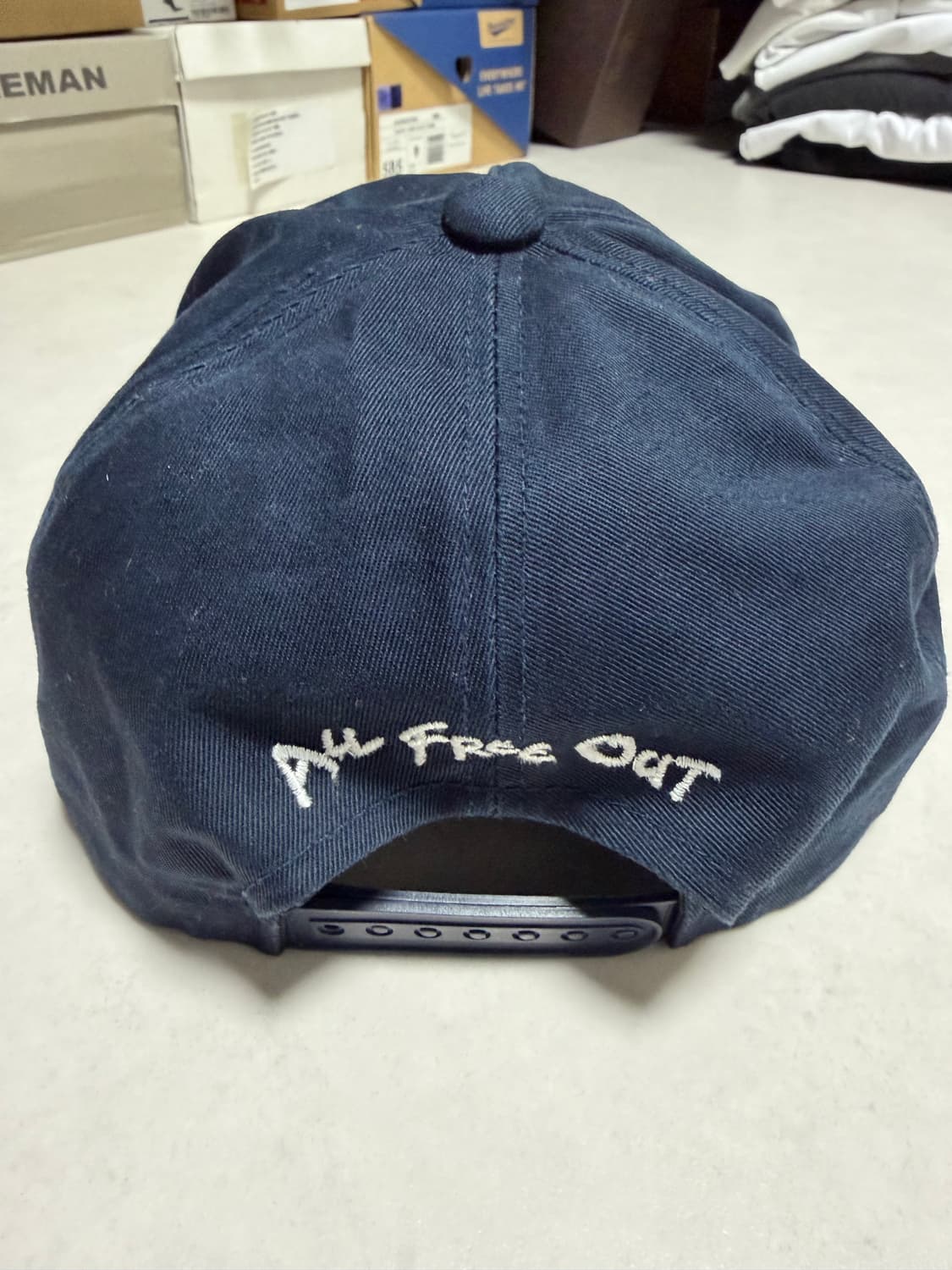 더뤡코즈 Banned From Newyork 네이비 볼캡 상품이미지4