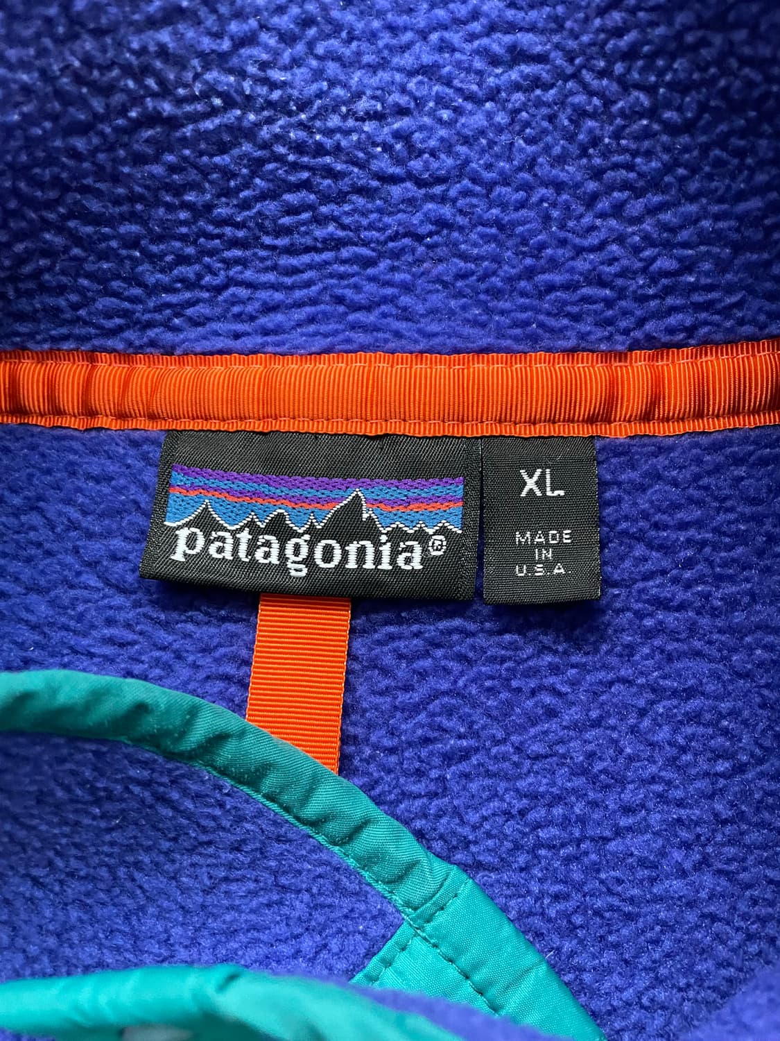 90s 파타고니아 신칠라 딥퍼플 xl 상품이미지3