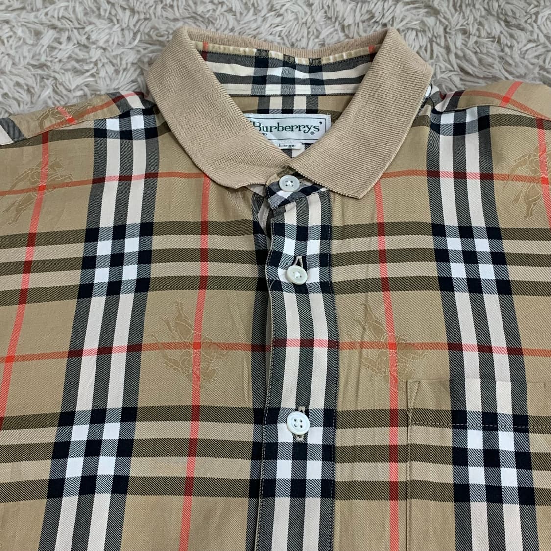 버버리 긴팔 셔츠 (남L) 상품이미지2