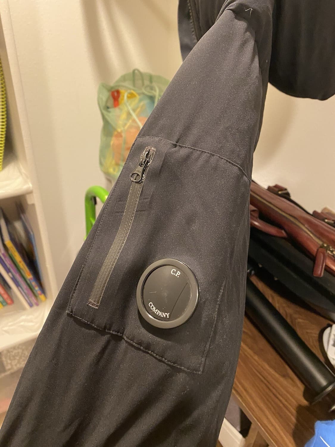 CP컴퍼니 에코 크롬-R 믹스드 고글 패딩 52 상품이미지7