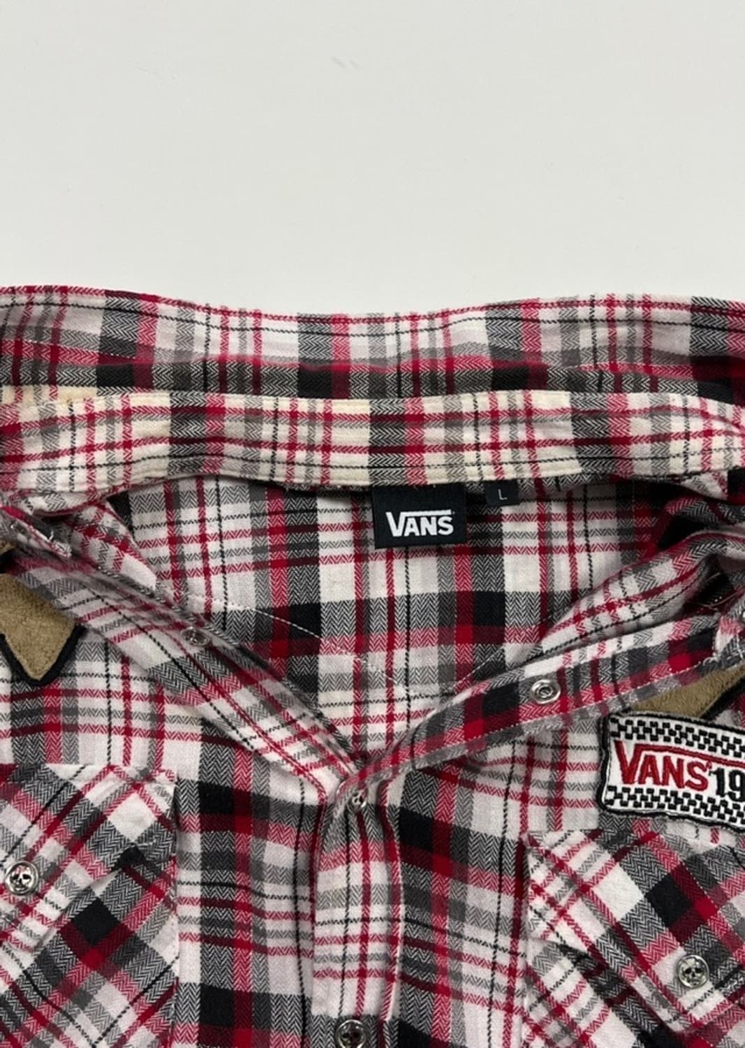 VANS detail check shirt 상품이미지5