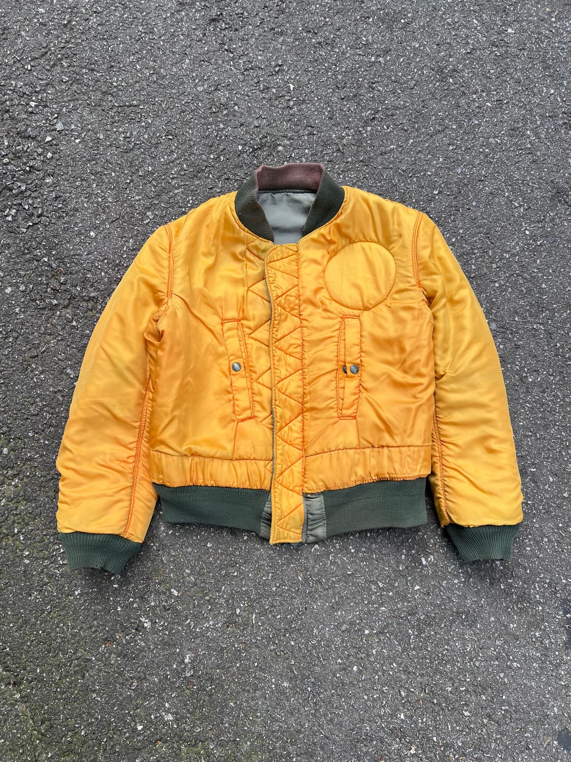 1960's 오리지널 MA-1 D타입 플라이트 자켓 항공점퍼 S 상품이미지5