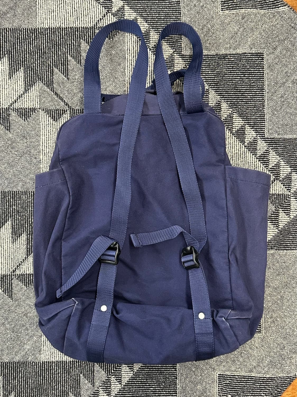 단톤 캔버스 투웨이 백팩 네이비 상품이미지2