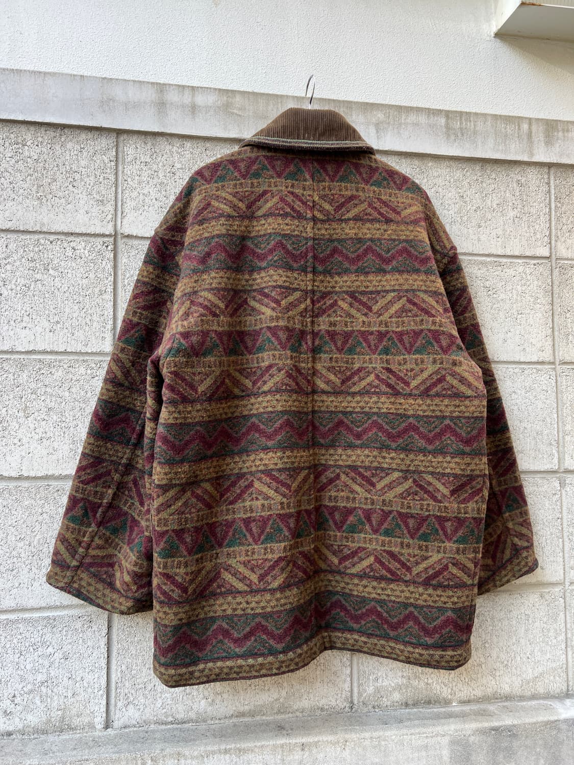 90s MISSONI SPORT AZTEC WOOL 미쏘니스포츠울자켓 상품이미지8