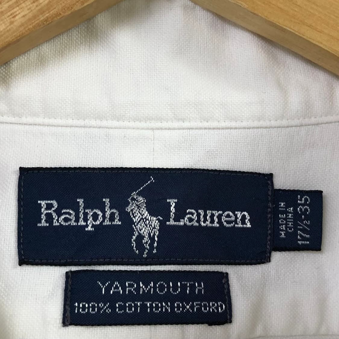 Xxl 폴로 옥스포드 화이트 빅셔츠 상품이미지3