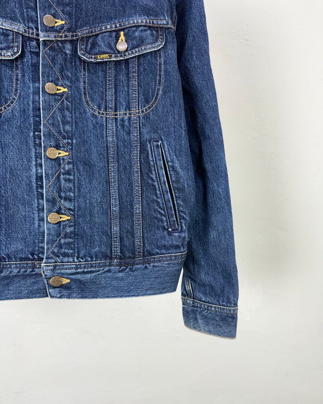 리 90s 아메리카 데님 라이더 자켓 상품이미지5
