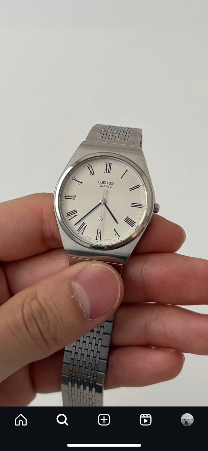 seiko 세이코 빈티지 1980‘s 시계 (상태최상) 상품이미지5