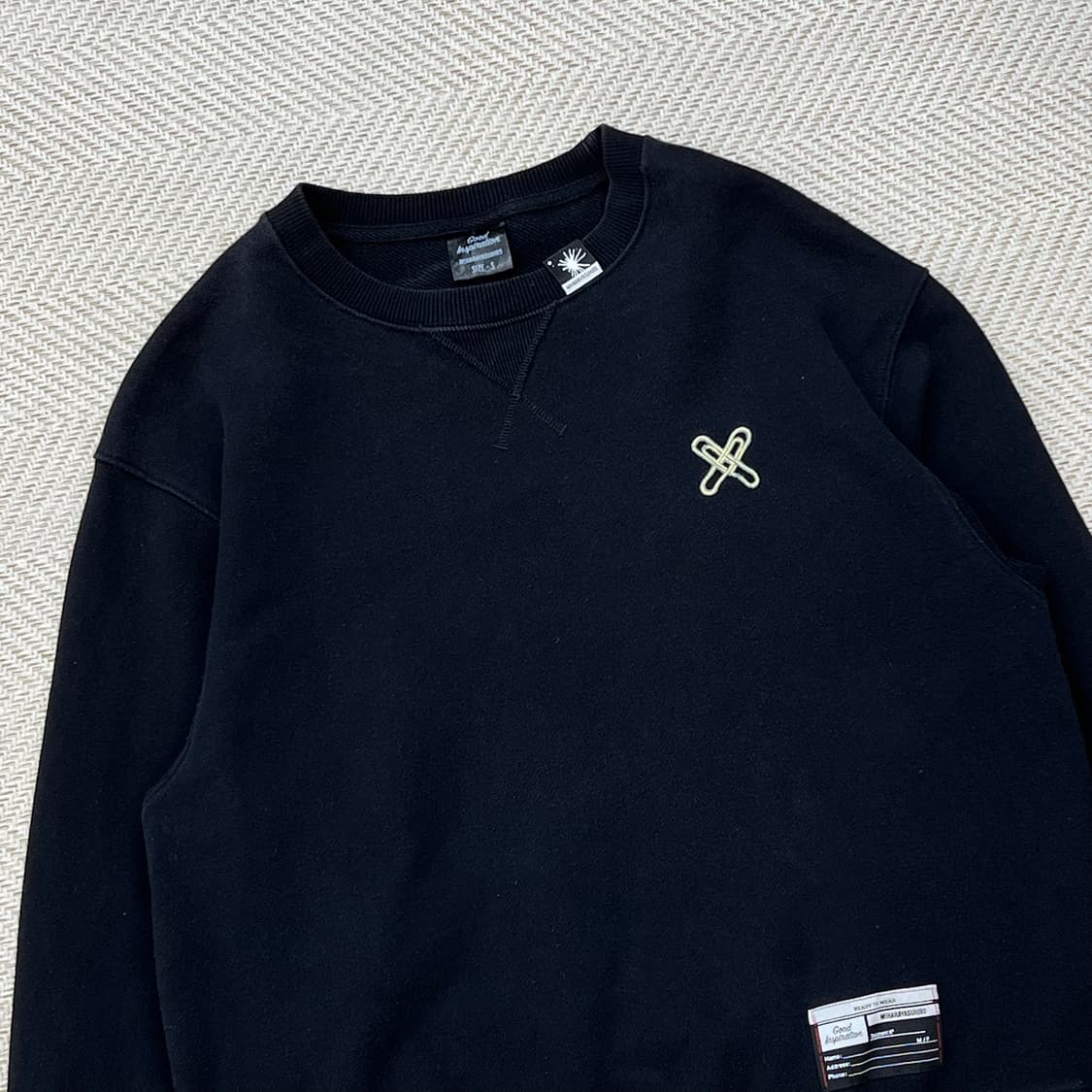 미하라야스히로xgu 백프린팅 스웻셔츠 r2290 상품이미지3