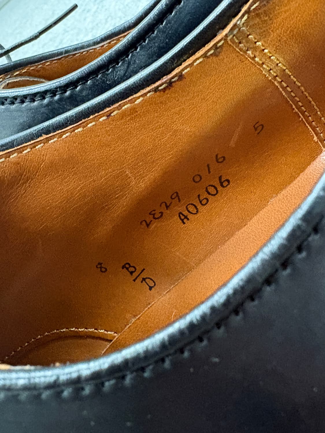 알든 alden A0606 코도반 8(270)D 블랙 상품이미지6