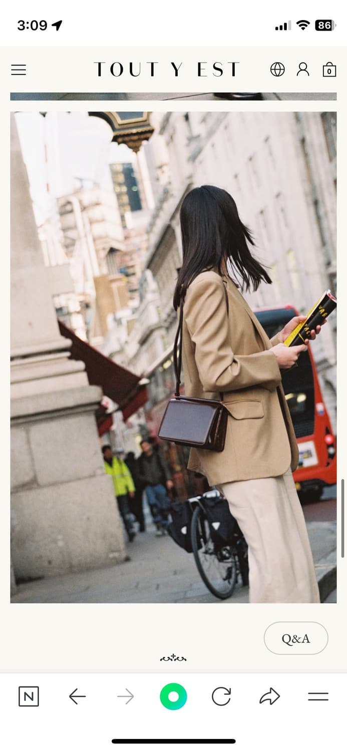 투티에 포멜 미니백 브라운 상품이미지1