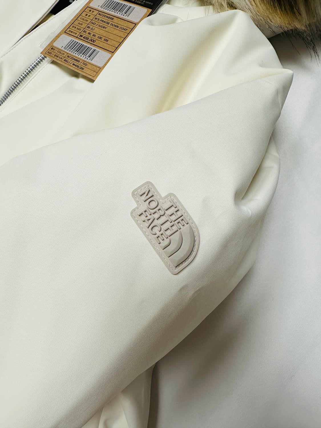 노스페이스 구스다운 여성 롱 패딩 95L(새상품) 상품이미지7