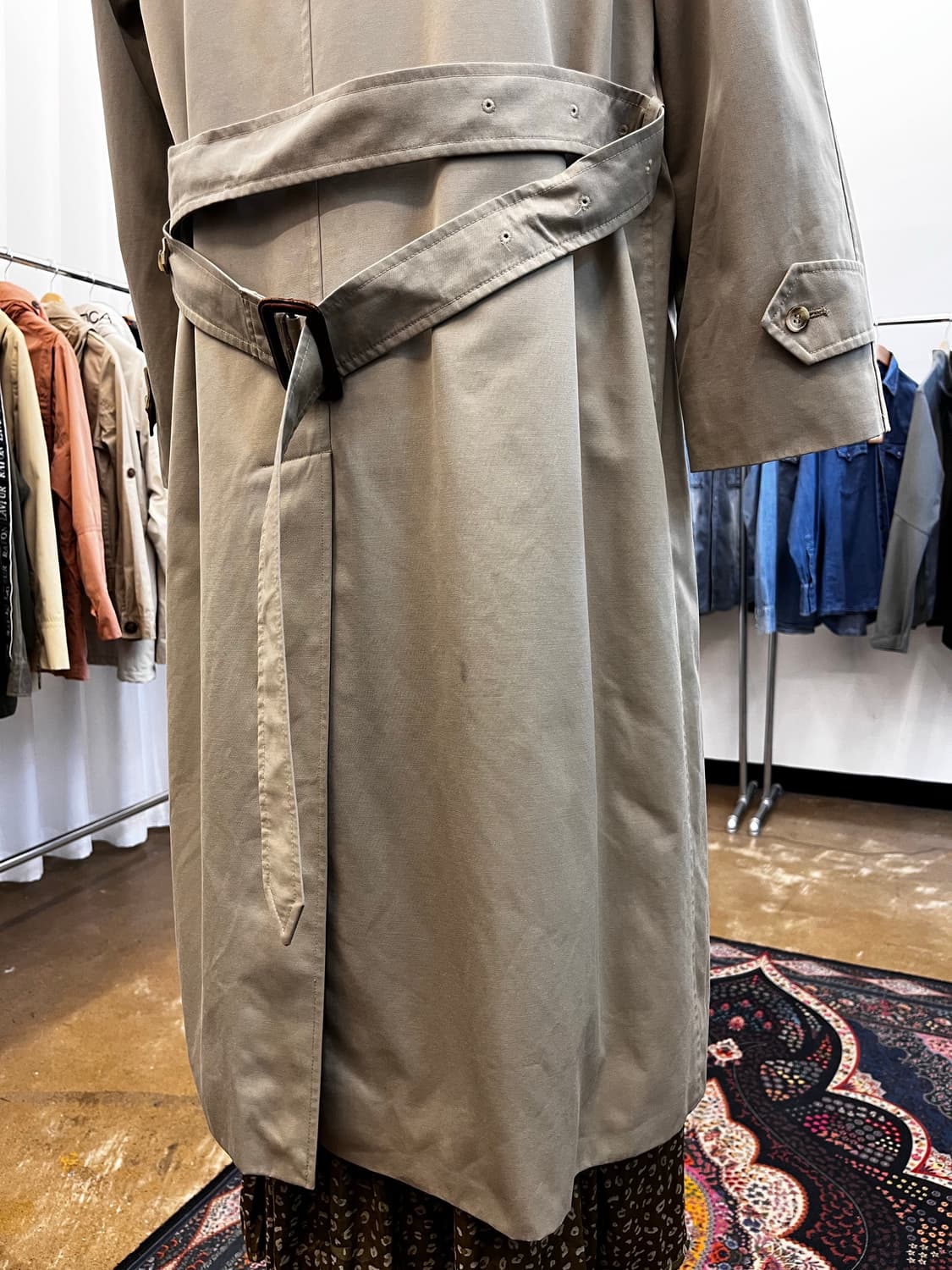 닥스 벨티드 맥코트  베이지 상품이미지8